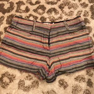 Chelsea and violet stripe shorts medium